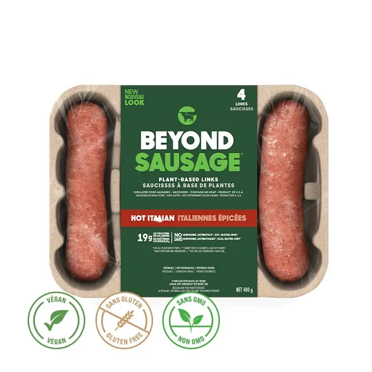 Hot Italian Beyond Sausages (4 sausages)